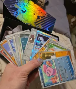 Pokemon Cards Lot All New Cards Lots Of Halos Never Been Played As Is - Image 3