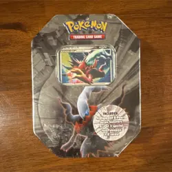 Pokemon Diamond & Pearl Collector's Tin Sealed 4 Boosters Foil LV.X Card - Image 1