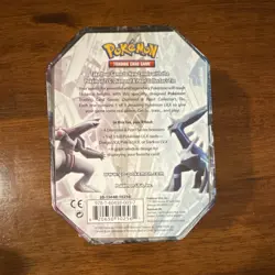 Pokemon Diamond & Pearl Collector's Tin Sealed 4 Boosters Foil LV.X Card - Image 2