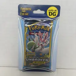 Pokemon DG Mini Blisters sealed - SUN & MOON Unbroken Bonds 3 CARDS Per Pack - Image 1