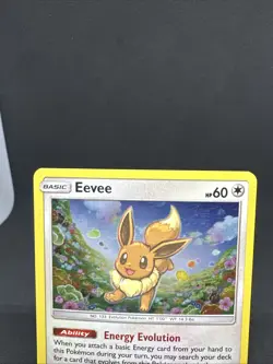Pokemon TCG Sun & Moon Eevee 101a/149 Alternative Alt Art Cosmos Holo Promo Card - Image 3