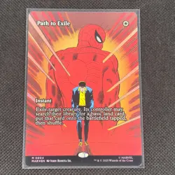 Path To Exile - 0004 - M - Borderless - Foil - Marvels Spider-Man - MTG - NM/M - Image 1