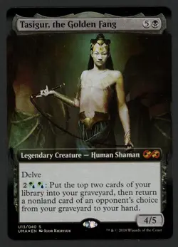 ***FOIL Tasigur, the Golden Fang Box Topper*** MTG Ultimate Masters Kid Icarus - Image 1