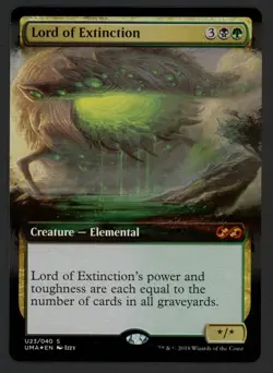 ***FOIL Lord of Extinction Box Topper*** MTG Ultimate Masters Magic Kid Icarus - Image 1