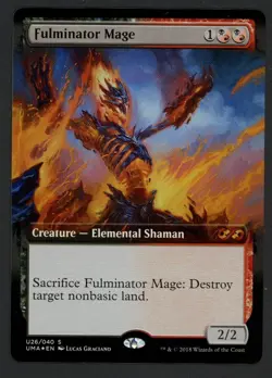 ***FOIL Fulminator Mage Box Topper*** MTG Ultimate Masters Magic Kid Icarus - Image 1