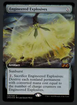 ***FOIL Engineered Explosives Box Topper** MTG Ultimate Masters Magic Kid Icarus - Image 1
