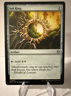 Sol Ring U Commander: Lorwyn Eclipsed 57 NM - Image 1