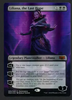 ***FOIL Liliana, the Last Hope*** MTG Mythic Edition Magic Kid Icarus - Image 1
