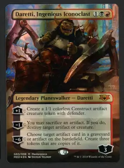 ***FOIL Daretti, Ingenious Iconoclast*** MTG Mythic Edition Magic Kid Icarus - Image 1
