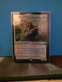 Magic The Gathering, Abigale, Eloquent First-Year, Lorwyn Eclipsed, Foil - Image 1