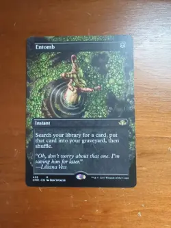 Entomb (Borderless) Dominaria Remastered Regular - Image 1