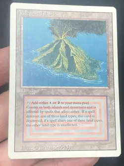 ***Volcanic Island*** MTG Revised Magic Kid Icarus - Image 3