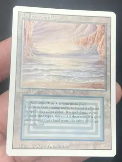 ***Underground Sea*** MTG Revised Magic Kid Icarus - Image 3