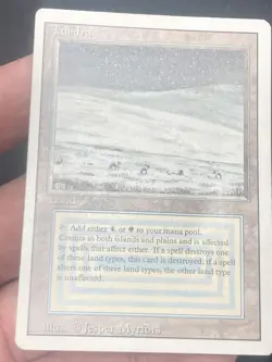 ***Tundra (Heavy Creasing)*** MTG Revised Magic Kid Icarus - Image 3