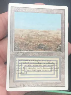 ***Scrubland*** MTG Revised Magic Kid Icarus - Image 3