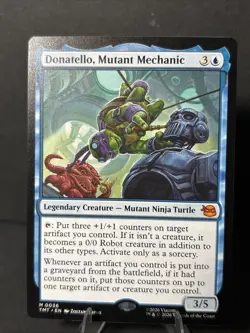 MTG Teenage Mutant Ninja Turtles Donatello, Mutant Mechanic 0036 Mythic - Image 1