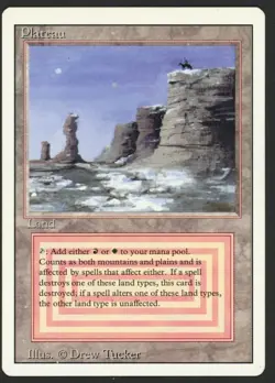 ***Plateau*** MTG Revised Magic Kid Icarus - Image 1