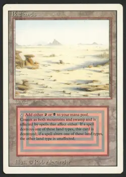***Badlands*** MTG Revised Magic Kid Icarus - Image 1