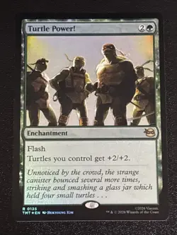 MTG Teenage Mutant Ninja Turtles Turtle Power! Foil 0135 NM Rare - Image 1