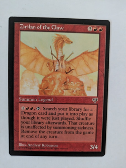 Englishh Zirilan of the Claw Mirage MTG NM Free shipping with tracking - Image 1