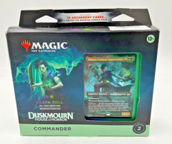 MTG Magic the Gathering Duskmourn: House of Horror Death Toll Commander Deck - Image 1