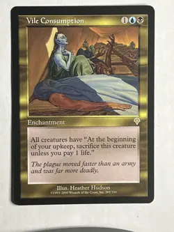 MTG - Vile Consumption - Invasion - Reg En (MP) - Image 1