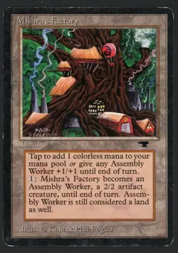 ***Mishra's Factory Summer*** MTG Antiquities Magic Kid Icarus - Image 1