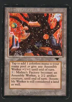 ***Mishra's Factory Fall*** MTG Antiquities Magic Kid Icarus - Image 1