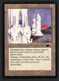 ***Ivory Tower*** MTG Antiquities Magic Kid Icarus - Image 1