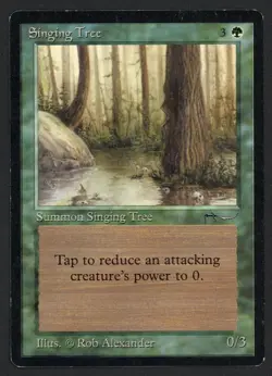 ***Singing Tree*** MTG Arabian Nights Magic Kid Icarus - Image 1