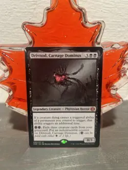 DRIVNOD CARNAGE DOMINUS 1x Rare Magic Phyrexia All Will Be One MTG NM - Image 1