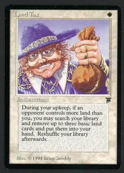 ***English Land Tax*** MTG Legends Magic Kid Icarus - Image 1