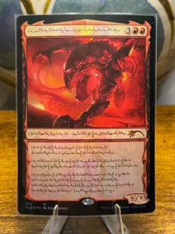 🔥⚙ Magic: The Gathering – Urabrask (Phyrexian Text Secret Lair) ⚙🔥 - Image 1