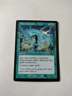 Magic The Gathering Flare Of Denial Retro Frame Modern Horizons 3 Rare MTG 2024 - Image 1