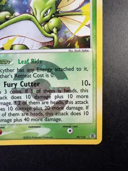 2004 Pokemon Scyther EX Fire Red & Leaf Green 29/112 Reverse Holo - Image 5
