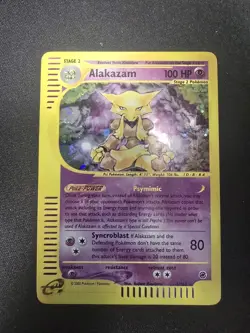 Alakazam - 1/165 - Expedition Base Set - Holo Rare - Pokemon Card - Image 1