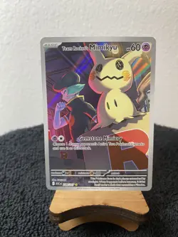 Team Rocket’s Mimikyu Ascended Heroes IR 238/217 Pokemon TCG MINT - Image 3