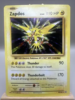 Zapdos 42/108 Evolutions Holo Pokemon LP - Image 1