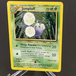 Pokemon Jumpluff Neo Genesis 7/111 Holo Rare 70 HP Stage 2 Nintendo Card - Image 1