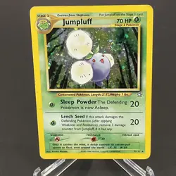 Pokemon Jumpluff Neo Genesis 7/111 Holo Rare 70 HP Stage 2 Nintendo Card - Image 2