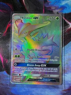 Virizion GX 217/214 Lost Thunder Secret Rare Pokemon TCG Minty - Image 1