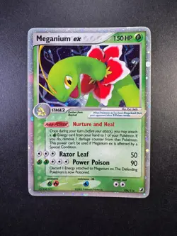 2005 Pokemon Meganium EX Unseen Forces Holo 106/115 - Image 1