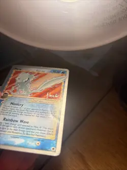 Pokemon 2008 World Championships Mew 101/101 Non-Holo Gold Star Delta Species - Image 5