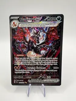 Pokemon TCG Charizard EX 234/091 PSA 9 Paldean Fates Sir - Image 1