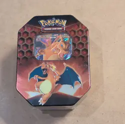 Sealed Pokemon TCG Hidden Fates Charizard GX Booster Promo Tin Box English - Image 1