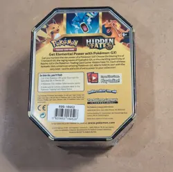 Sealed Pokemon TCG Hidden Fates Charizard GX Booster Promo Tin Box English - Image 2