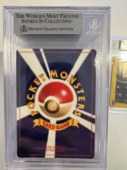 2000 Pokemon Japanese JPN NEO 3 Neo Revelation Ampharos 181 Holo R PSA 8 BGS 8.5 - Image 2