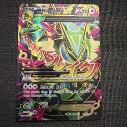 Pokemon Mega Rayquaza EX Roaring Skies XY 2015 105/108 - Image 1