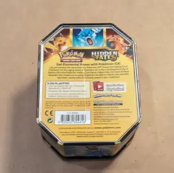 Sealed Pokemon TCG Hidden Fates Raichu GX Special Edition Tin Box English - Image 2