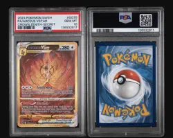 Pokemon Crown Zenith Arceus VSTAR GG70 PSA 10 - Image 1